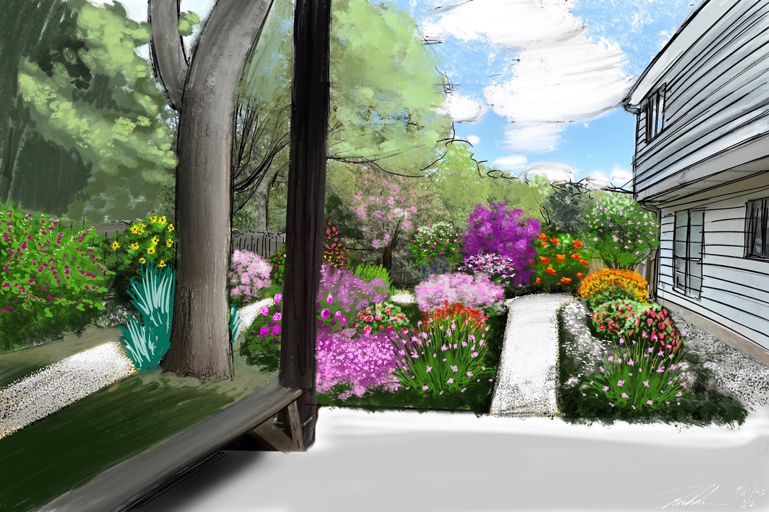 Untitled Artwork At Shamballah Home & Gardens, we want to be involved in commercial landscaping services planning as early as possible, ideally before the property is built, not after.